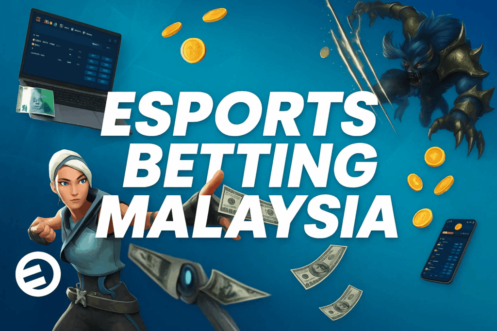 Esports betting in Malaysia with the most popular online games.